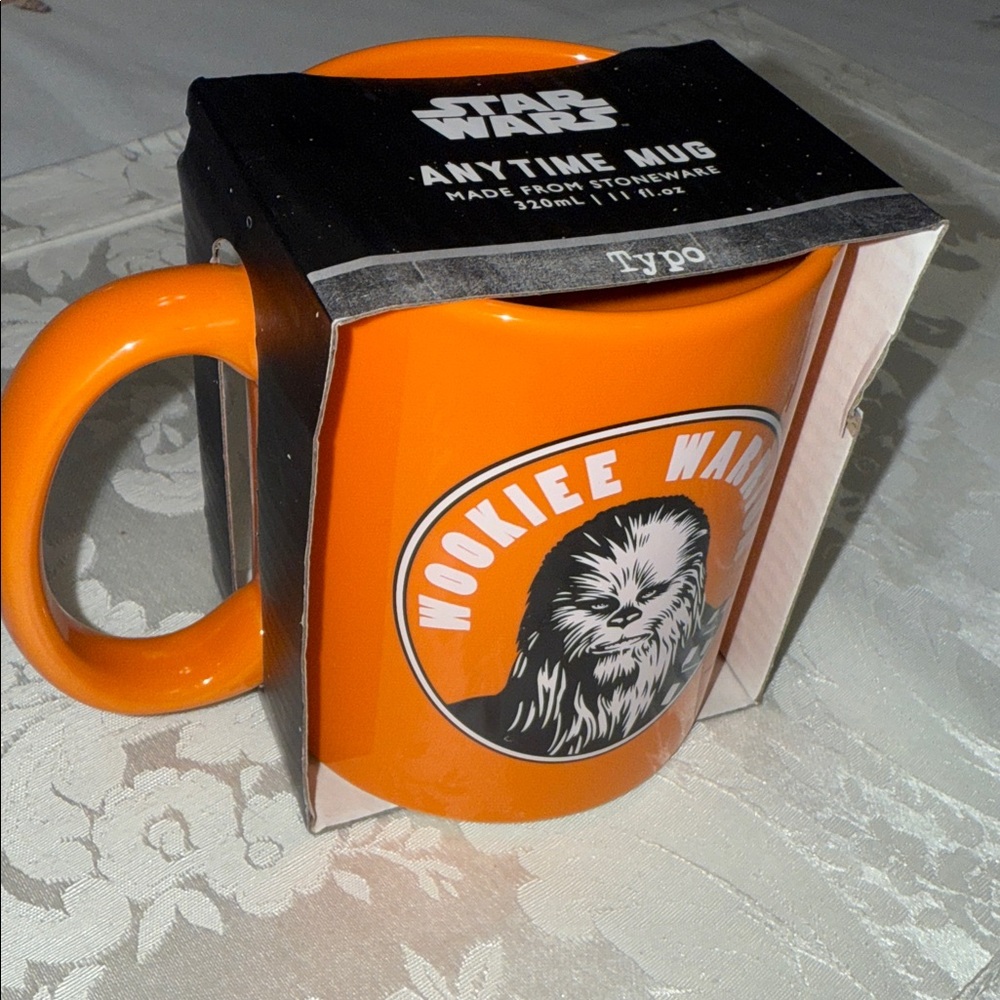 Star Wars Anytime‎ Wookiee Warrior Orange Mug